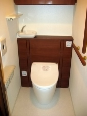 収納型トイレへのリフォーム 収納型トイレへのリフォーム